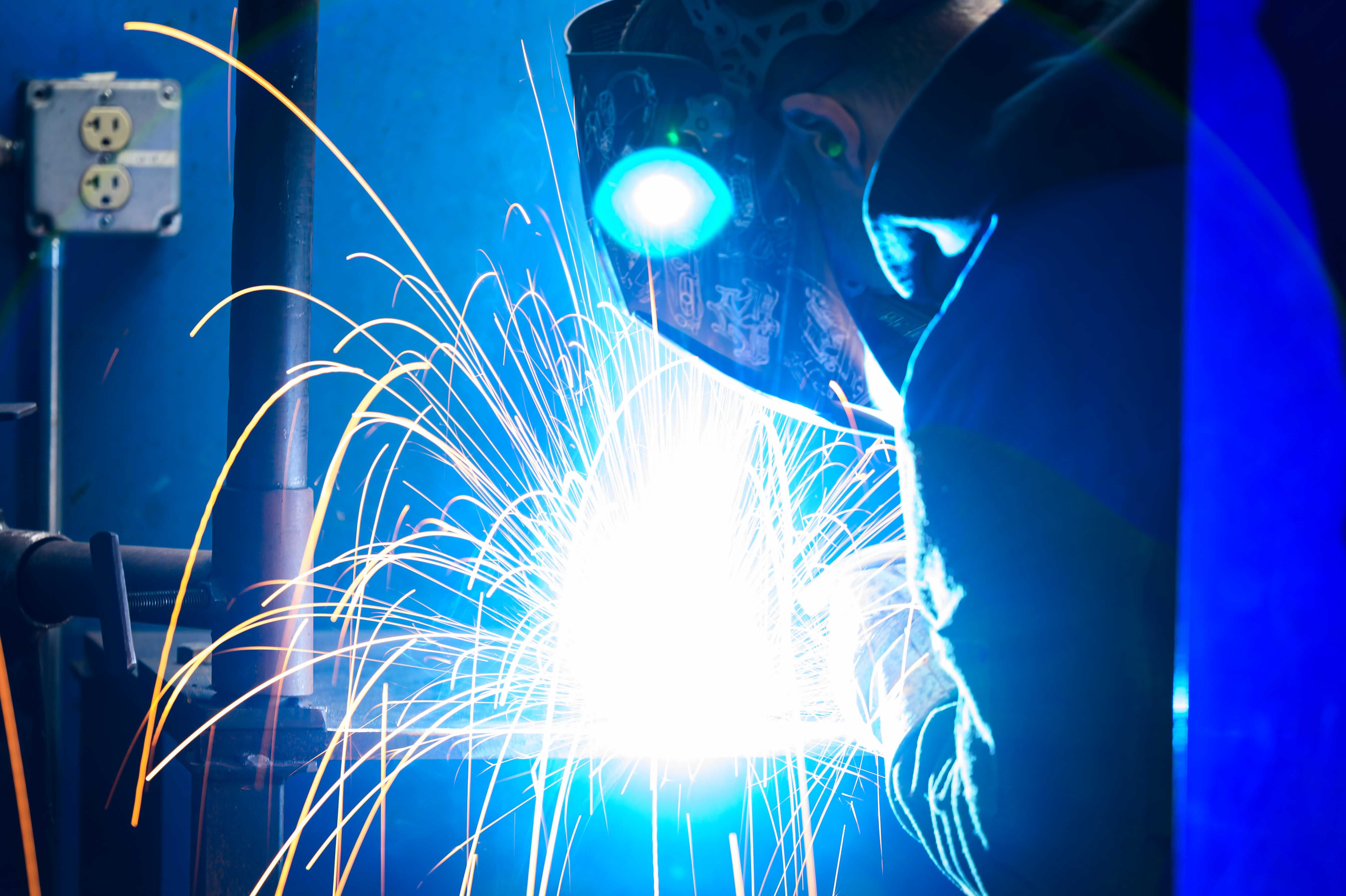 Student Welding