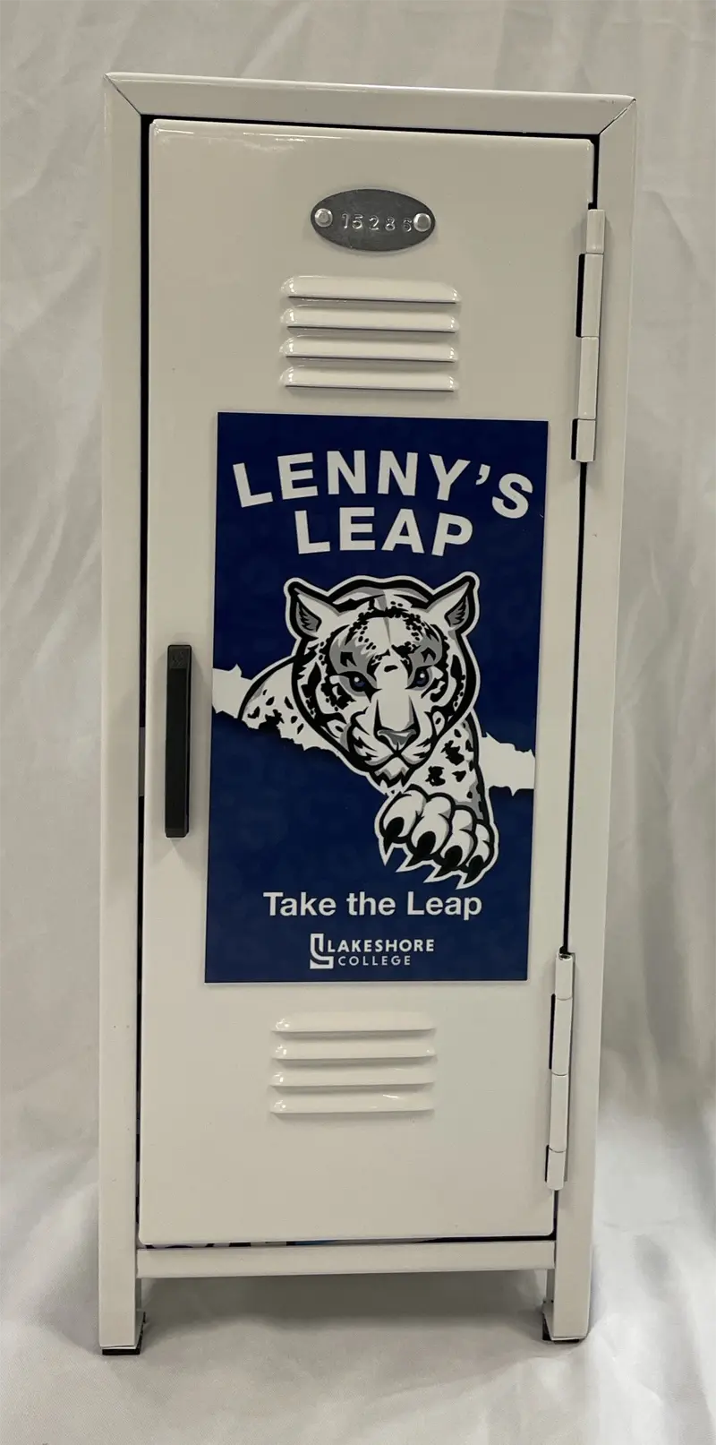 Lakeshore College's Lenny's Leap dual credit program locker entry.