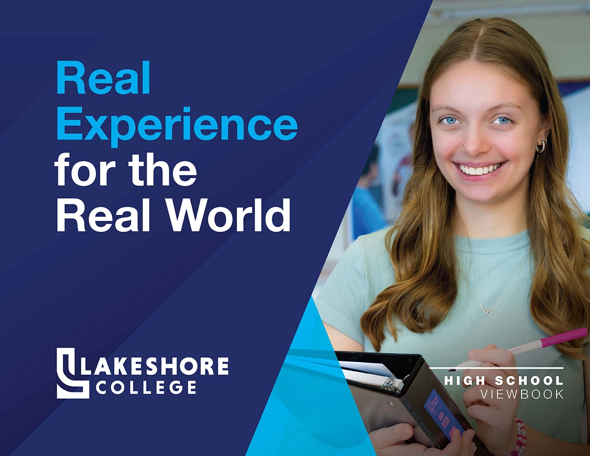 Lakeshore College High School Viewbook cover