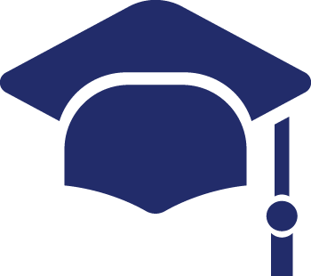 graduation hat icon